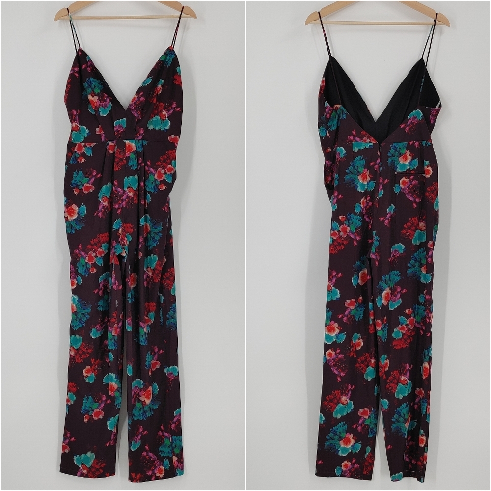 Lovers & Friends Floral Print Jumpsuit